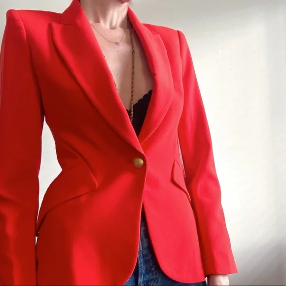 NWT L'AGENCE Chamberlain Blazer. Size 2- Small - Picture 1 of 10